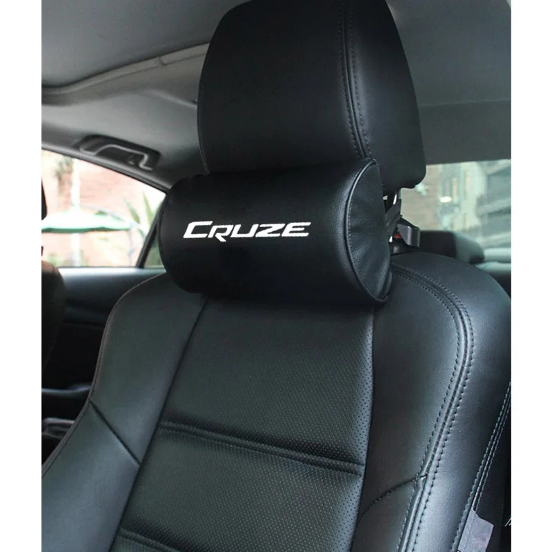 Автомобильная подушка из искусственной кожи для CHEVROLET CRUZE, подголовник автомобиля, товары для автомобиля, безопасная подушка для шеи