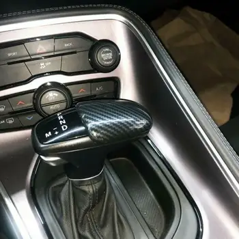 

Carbon Fiber Gear Shift Knob Cover Gear Shift Knob Cover Trim DIY Useful Durable Hot