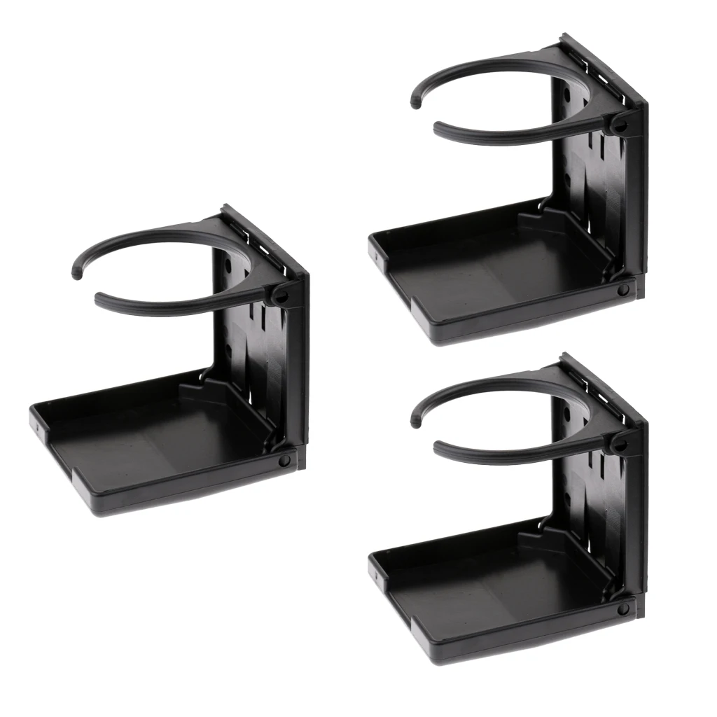3-Pack складной держатель для бутылки воды держатель для напитков для настольного стола, с крепежными винтами