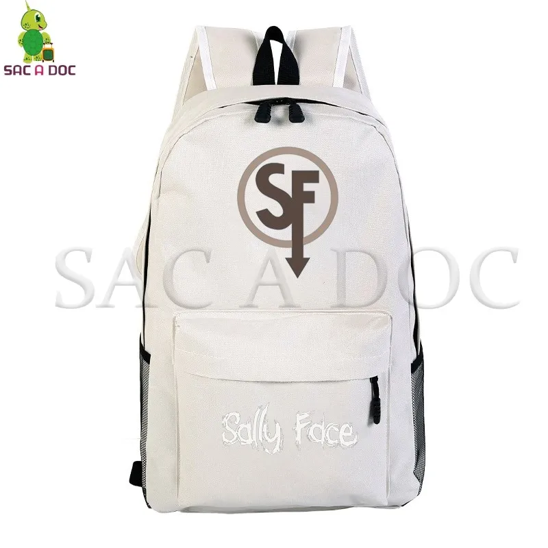 4 Повседневный Рюкзак Sally Face, рюкзак для ноутбука, школьные сумки для подростков мальчиков и девочек, повседневные Рюкзаки, рюкзак для путешествий - Цвет: 4