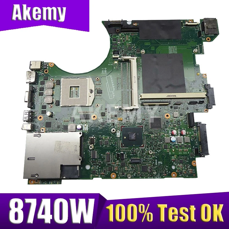 Материнская плата Akemy 595700-001 для ноутбука hp elitebook 8740w 8740p | Компьютеры и офис