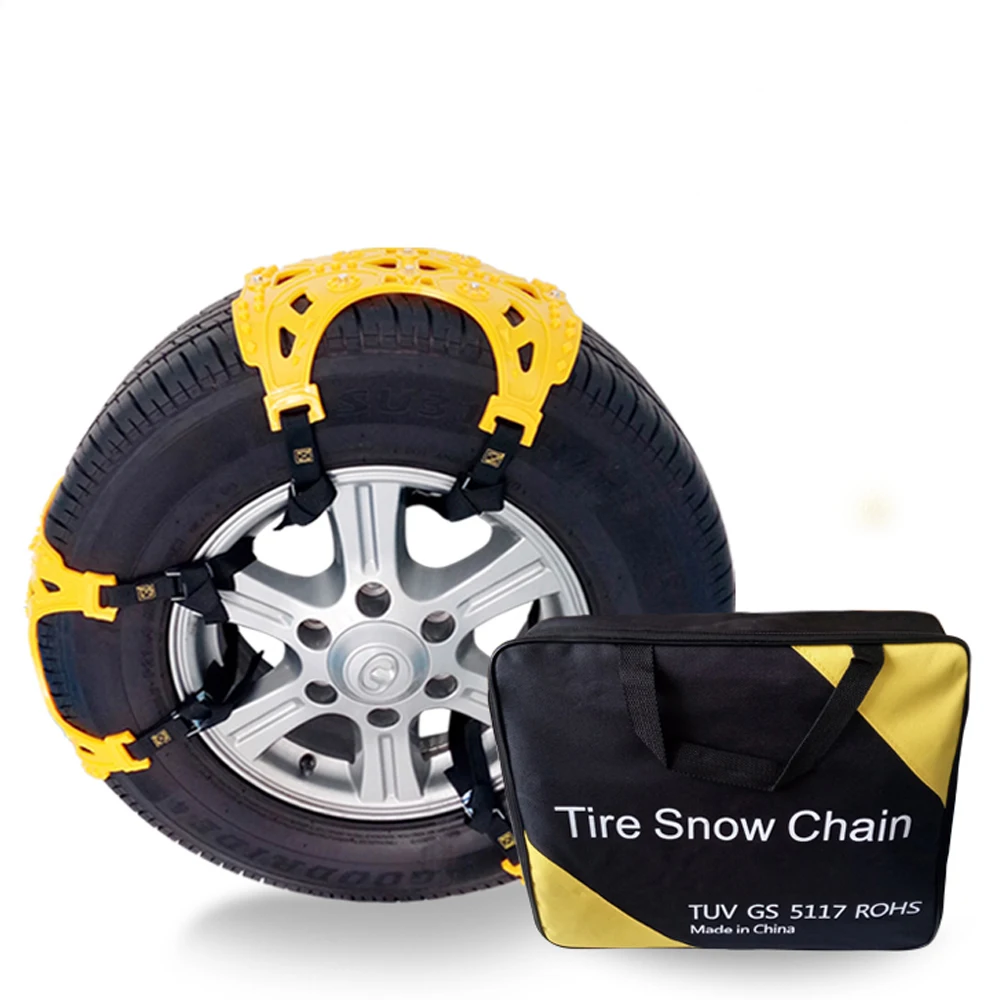 6 шт. автомобильная цепь для снега из термопластичного полиуретана|Цепи против