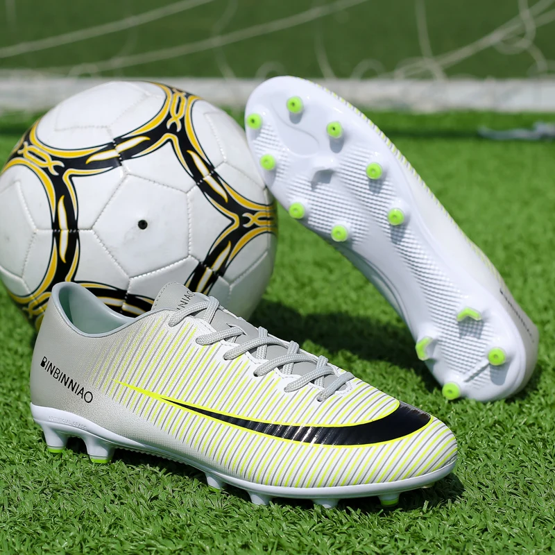 Cungel/мужские высокие футбольные бутсы с подошвой AG; обувь для футбола для мальчиков; женская обувь для футбола; дышащая обувь для тренировок