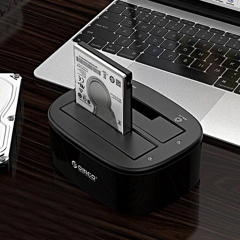 ORICO док-станция для жесткого диска 6228US3-C USB3.0 to SATA 2,5/3,5 дюймов HDD SSD автономный двойной док-станция USB3.0 5 Гбит/с Чехол