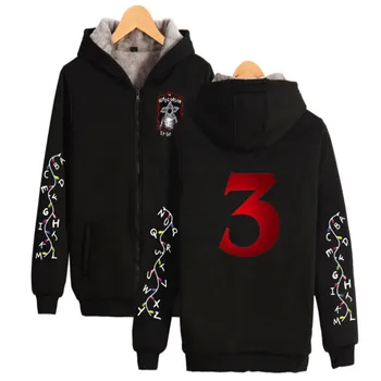 

Thick Hoodies Men Stranger Things Streetwear Jacket Male Hoodie 2019 Autumn Winter Warm Coat Hip Hop Mens Hooded Hoody Jackets