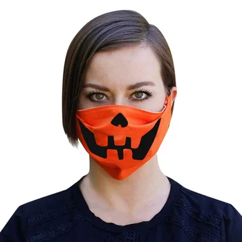 

Halloween Funny Mask with Skull Print Face Cover for Adult Christmas Masquerade HYD88