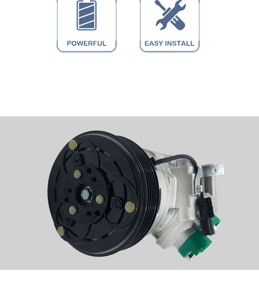 Для DKS17DS A/C AC Компрессор SSANGYONG REXTON 3,2 2001-2006 1621303011 506012-1220 506012 1220 5060121220 71-7200213 162130301