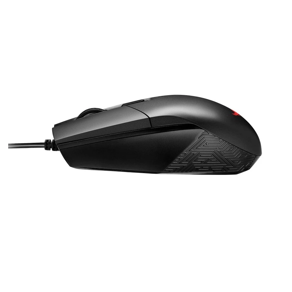 Мышь ASUS ROG Strix Impact 90MP00P0-B0UA00 оптическая, проводная, 5000 dpi, USB, RGB подсветка, цвет: черный