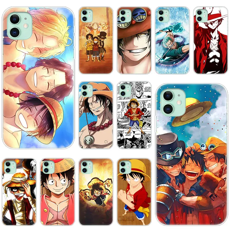 Se Anime Phone Case One Piece Ace Sabo Luffy 5s Usa Seller Apple Iphone 5 Animation Art Characters Apvalus Japanese Anime
