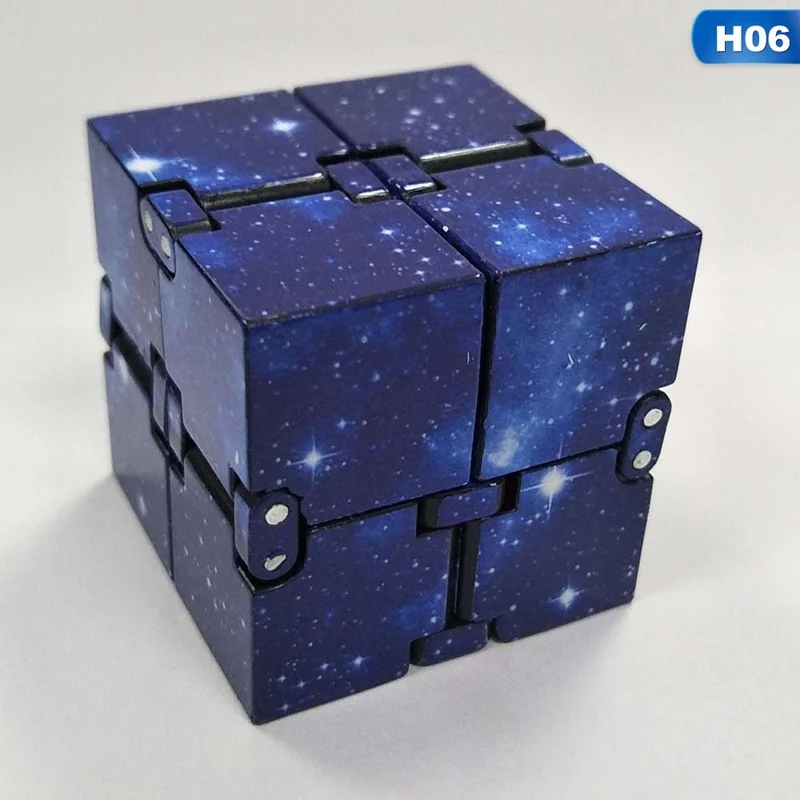 Новинка, кубик, мини игрушка, EDC, тревога, снятие стресса, магические блоки, кубик, детская забавная игрушка, лучший подарок - Цвет: 6