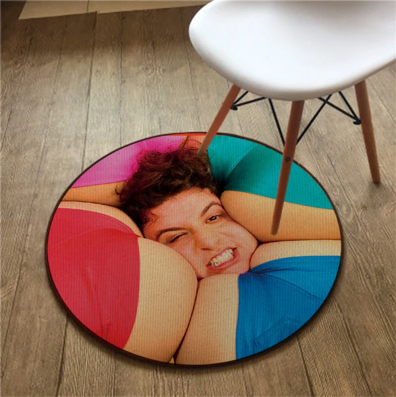 

Italian Style Decorative Floor Rug Creative Door Mat Entrance Living Room Bedside Carpet Hanging Basket Computer Chair Mat