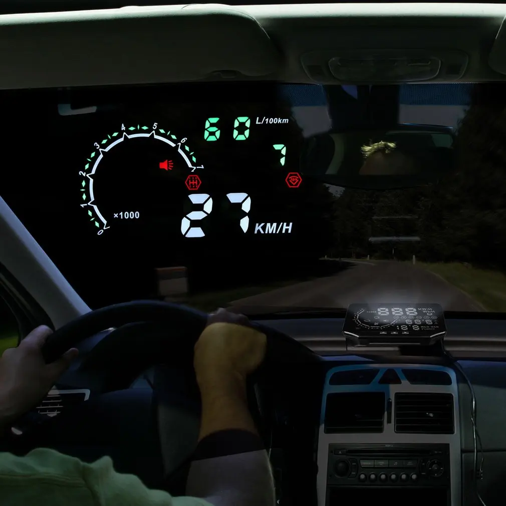 Контроль давления в шинах и HUD автомобильная система контроля давления в шинах цифровой ЖК-дисплей автомобильные аксессуары