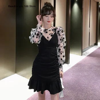 

for Two-piece women dress 2020 Autumn new salt sweet fried street age-reducing fashion slimming suit