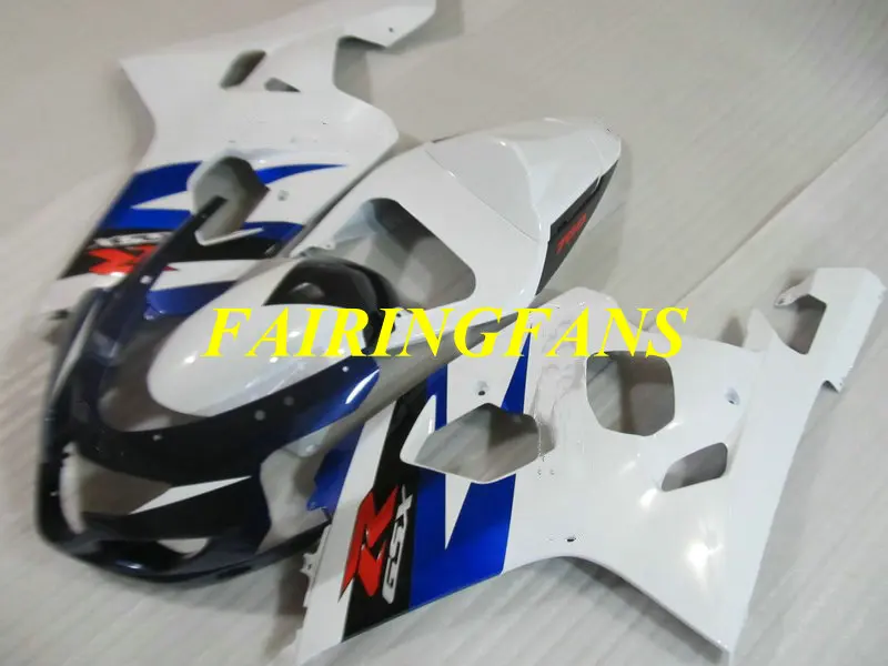 Полный бак крышка литья под давлением обтекатель комплект для GSXR600 750 K4 04 05 GSXR 600 GSXR750 2004 2005 Обтекатели кузова+ подарки SE60