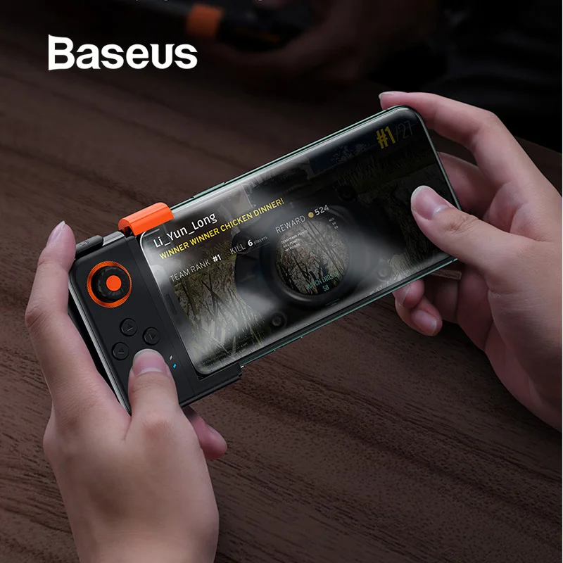  Baseus GAMO Wireless Joystick Gamepad For PUBG Game Controller Bluetooth Joystick For IOS Android M