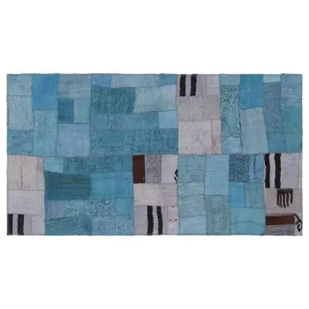 

Handmade Multicolor Vintage Patchwork Rug Area Rug 080x147 Cm-2'7''X4'10''