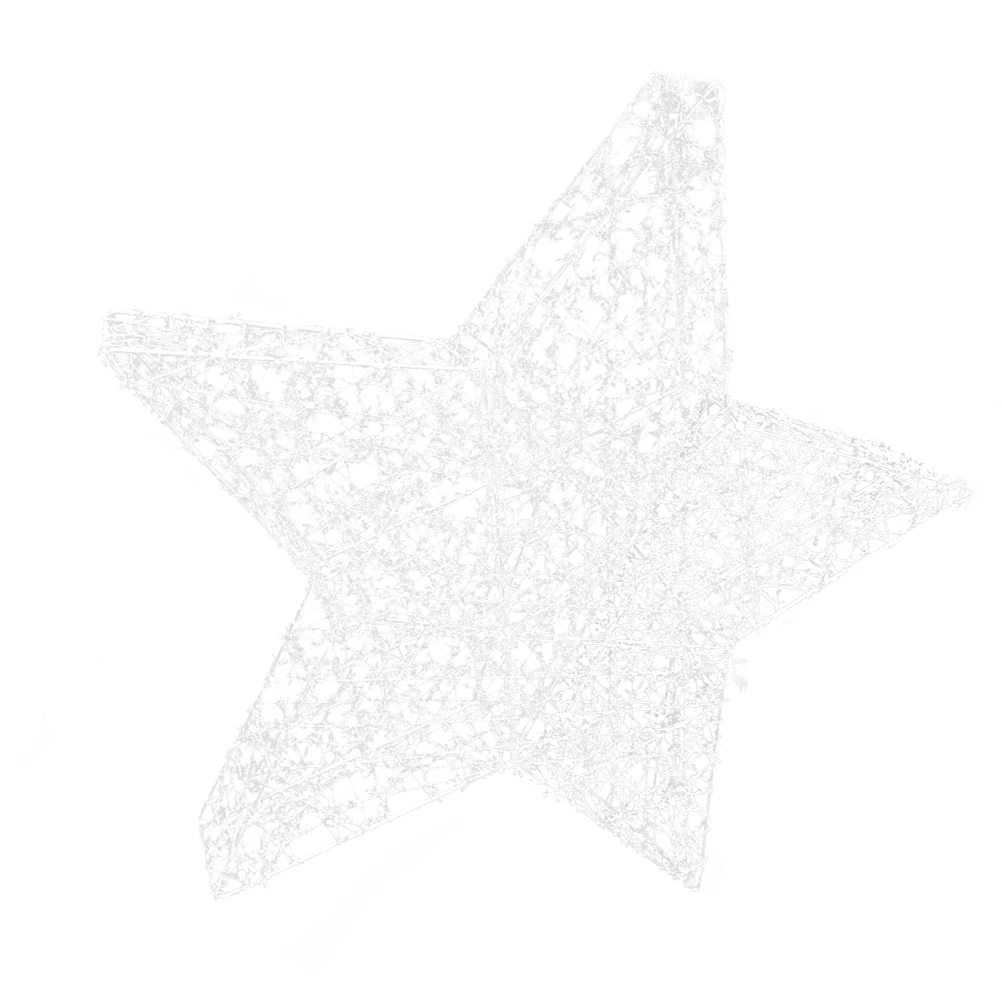 50X50X7 см пятиточечная Звезда Форма лампа железная декоративная лампа без батареи для рождества украшение для бара и вечеринки