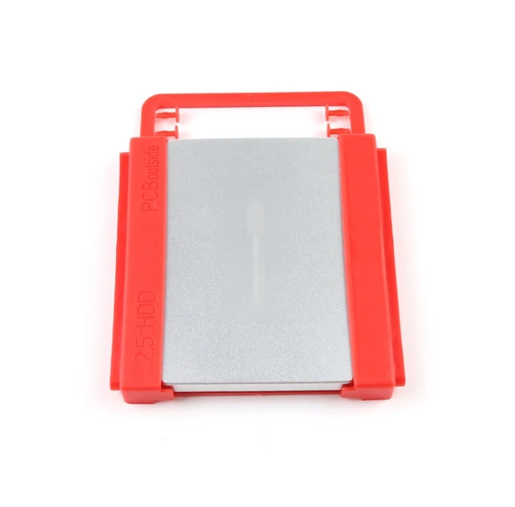 5 шт. 2," до 3,5" отсек SSD HDD ноутбук жесткий диск кронштейн адаптер рельсы экологический пластмассовый адаптер монтажный кронштейн