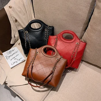 

High Texture Bags New ling ge Chain Hand Bag Fashion Shoulder Bag