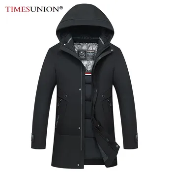 

2020 Winter Jacket Men Hooded Warm Coat Causal Parkas Cotton Padded Winter Jacket Men Clothing