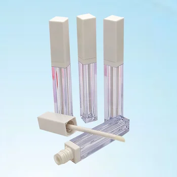 

4PCS 4ML Empty Lip Gloss Tubes Plastic Lip Balm Tube Lipstick Mini Sample Cosmetic Container