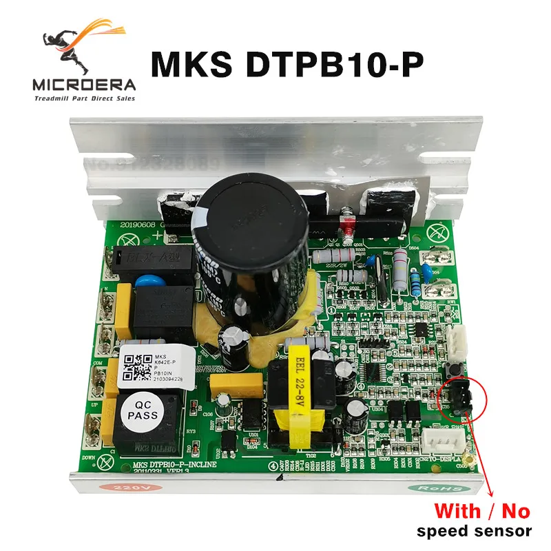 MKS DTPB10-P-INCLINE 런닝머신 모터 컨트롤러 MKS DTPB10-P JF200 런닝머신 마더보드, 회로 기판, 드라이버 보드, PCB용