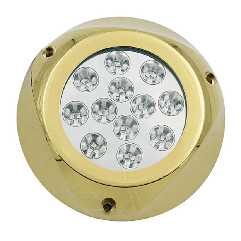 DC24V 120w High Power Cool White Bronze Boat Marine Underwater Led Sea Water Dock Pond Yacht Light TP-UD145-120W