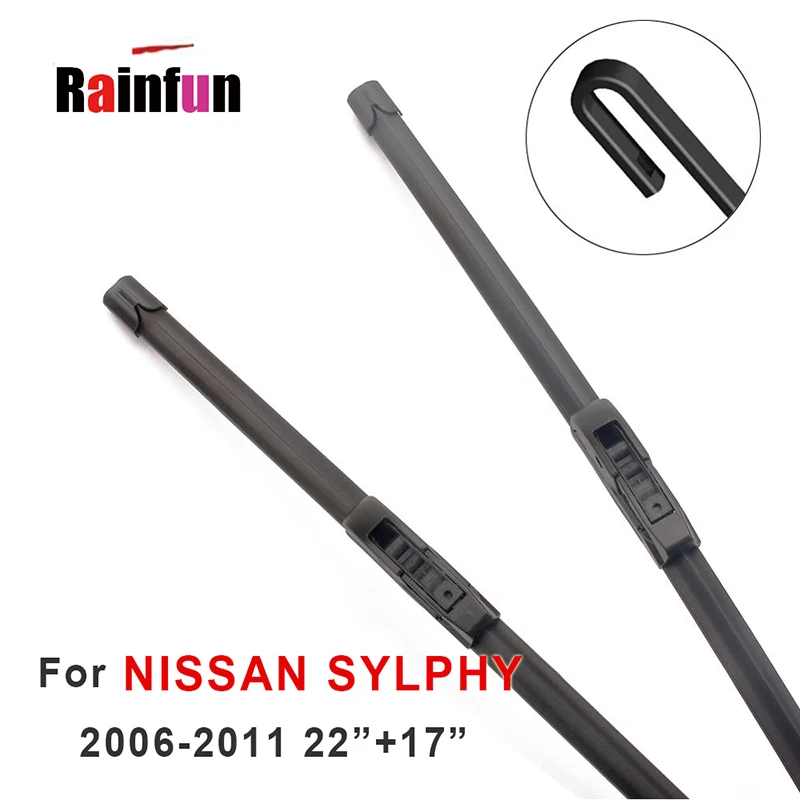 FOR 2006-2011 Передняя щетка стеклоочистителя для NISSAN SYLPHY 2006 - Цвет: FOR 2006-2011