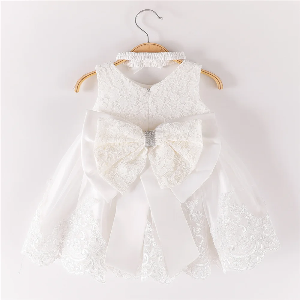 Baby Girls Clothing Dress Flower Christening Gowns Baptism Clothes