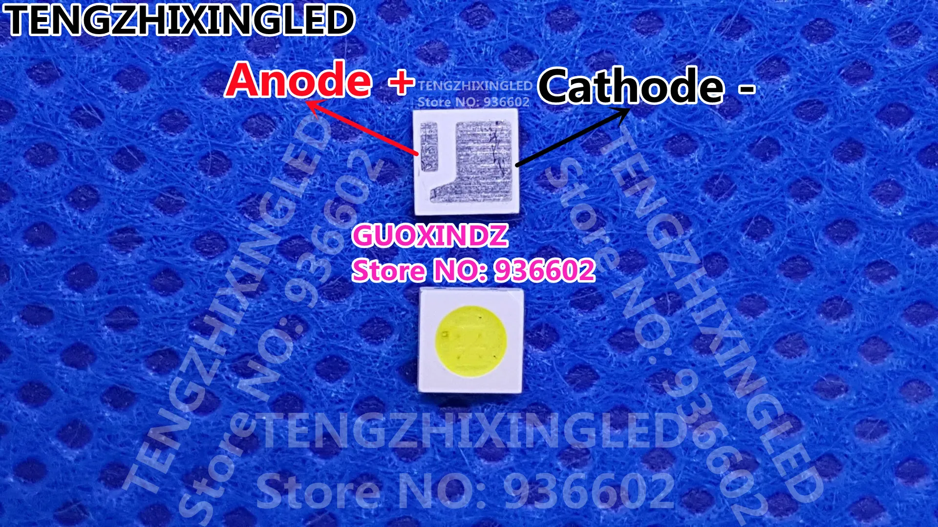 500PCS For LED LCD Backlight TV Application AOT 3030M-W3TB 1.6W 6V 3030 Cool white for | Электронные компоненты и