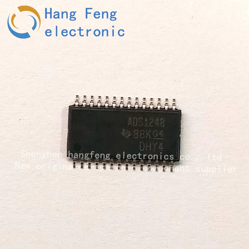 ADS1248IPWR ADS1248 24-бит 2ksps 8-канальный TSSOP28 TI новый оригинальный ADS1248IPW | Электронные