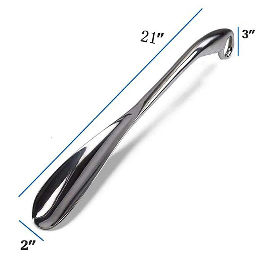 MetalExtraLongShoehornEasytoReach21ShoeHornLongerFancyHoopHandleAlloyShoehorn.jpg