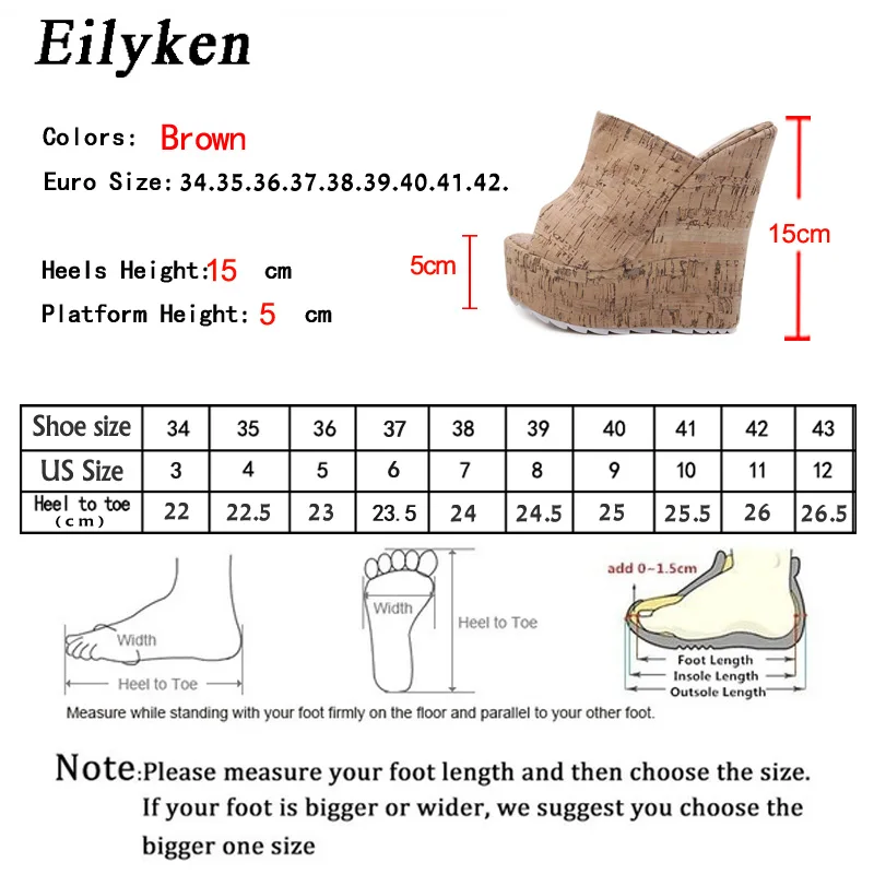 Eliyken/туфли на танкетке и высоком каблуке; шлепанцы без задника; пикантные женские пляжные туфли с открытым носком; сандалии; Размеры 35-42