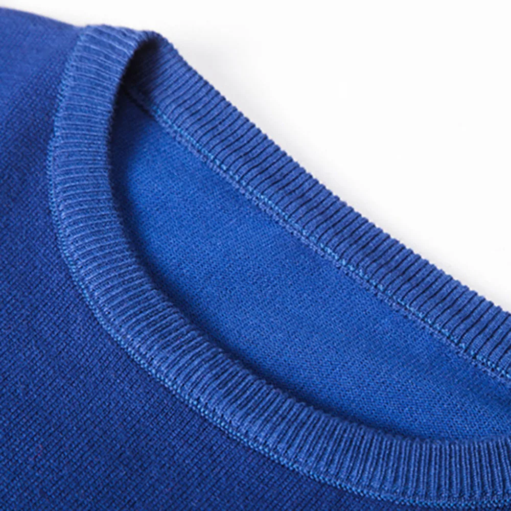 Осенний повседневный мужской свитер в Корейском стиле, в полоску, облегающий трикотаж, мужские свитера, пуловеры, джемпер, мужские топы с длинным рукавом, M-2XL