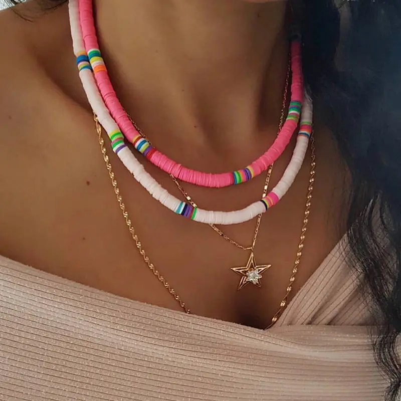 

Flatfoosie Handmade Resin Hoop Earrings For Women Bohemian Fashion Statement Multicolored Large Circle Earrings 2019 Jewelry