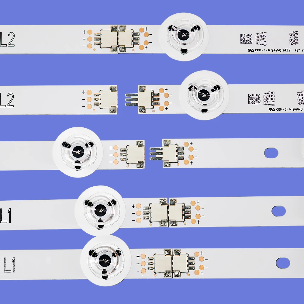 NEW10PCS LED Backlight Strip for LG 42LB670V 42LB671V 42LB673V 42LB675V 42LB677V 42LB679V 42LB700V 42LB730V 42LB731V 42LB720V