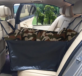 

Pet Car Mat Back Row Car Seat Cover Mats Hammock Waterproof Non-slip Protector Carrying for Dogs Transportion Foldable Mat