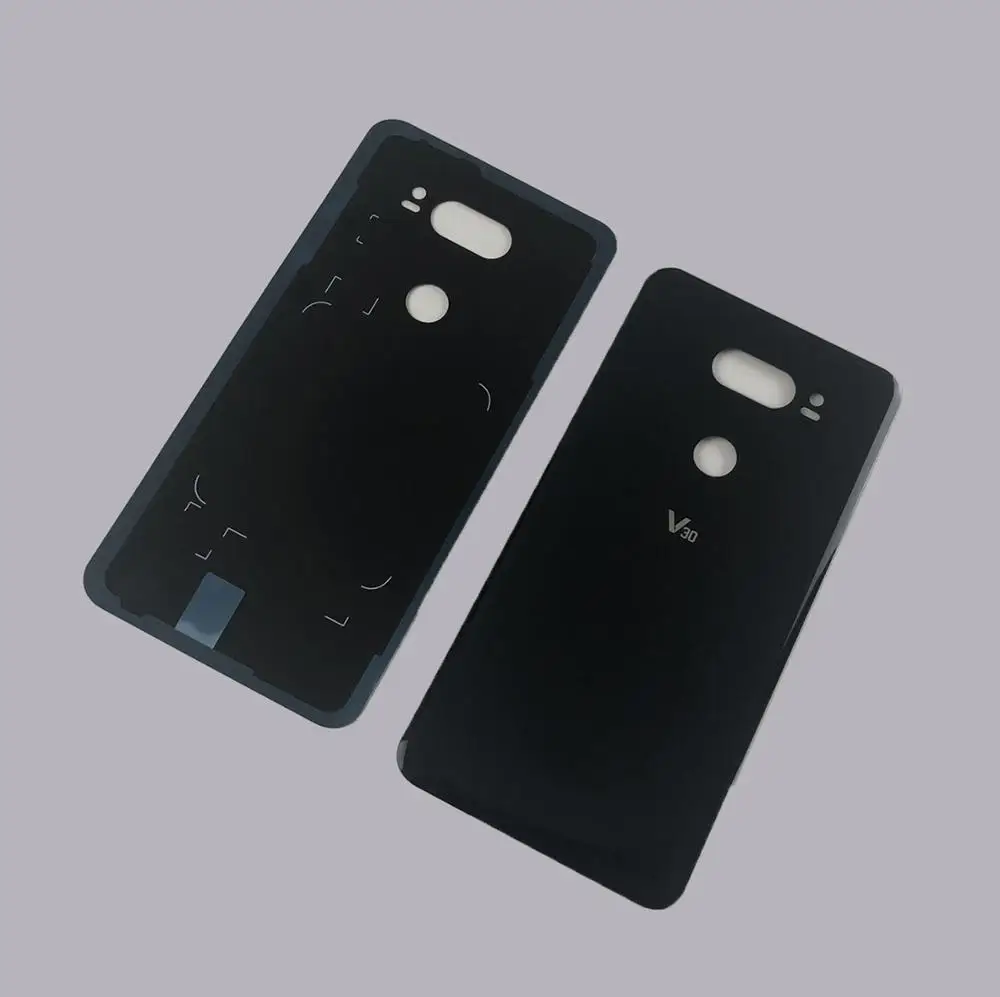 Оригинальная стеклянная задняя крышка батарейного отсека для LG V30+/V30 VS996 LS998U H933 LS998U H930 Корпус задняя дверь чехол+ наклейка Замена