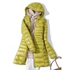 0-10℃ Winter Jackets Women White Duck Down Long Coat Female Hooded Quilted Parkas Ultra Light Portable Down Coats for Women 1