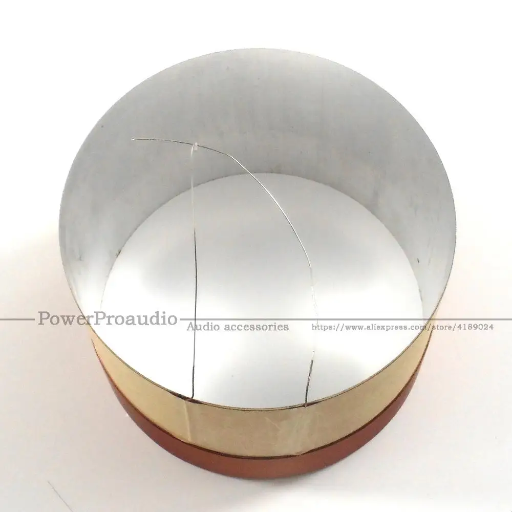 75.5MM Bass Voice Coil Woofer white Aluminum High Power for 15 inch Woofer
