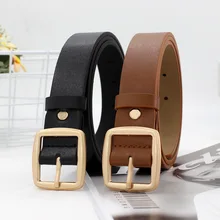 Luxury Belt for Women Designer Retro Belt Simple Decoration Jeans Belt Fashionable Wide Belt Woman Belts for Dress Chain Belt