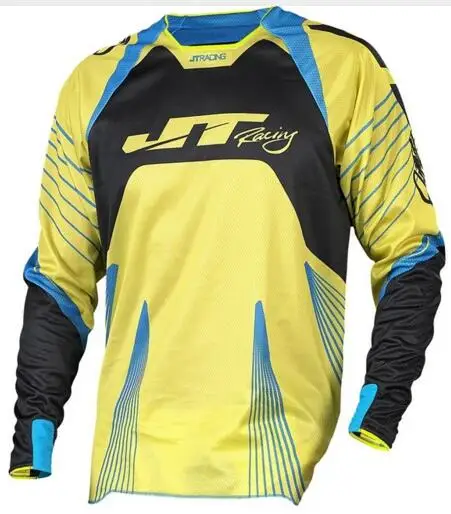 Серый nuevo Jersey de bajada de Motocross Mtb Dh para hombres Mx camisa de manga de ciclismo de montauna jersey largo de MOTOCROSS - Цвет: Серый