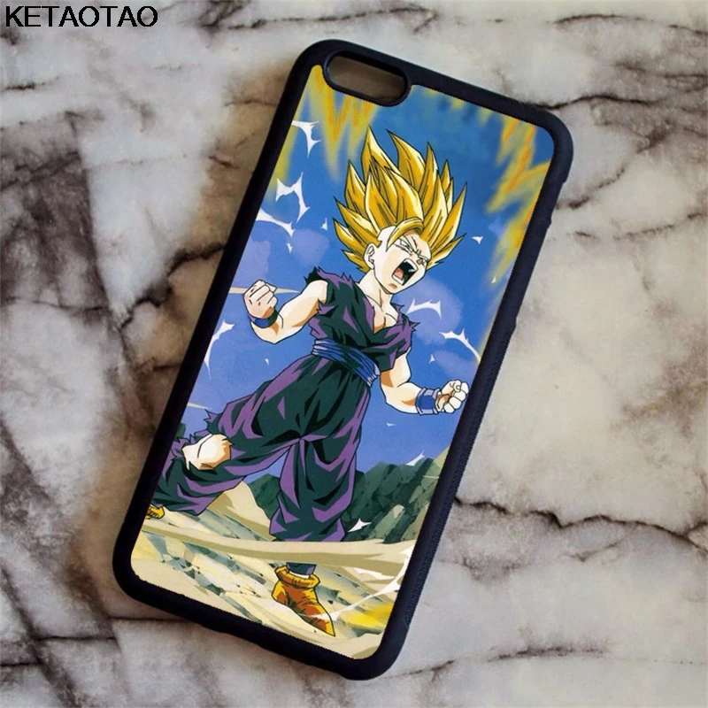 Золотой KETAOTAO Dragon Ball; DragonBall с рисунком из аниме «Драконий жемчуг зет» телефон чехол s для samsung S3 S4 S5 S6 S7 S8 S9 NOTE 4 5 7 8 чехол мягкий резиновый чехол из ТПУ силикона - Цвет: Золотой