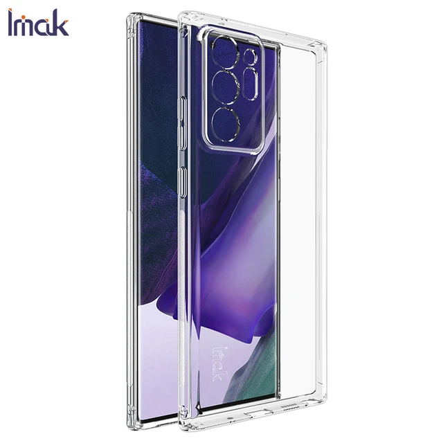 For Samsung Galaxy Note 20 Ultra Case IMAK Ultra Thin Soft TPU Clear Back  Cover Phone