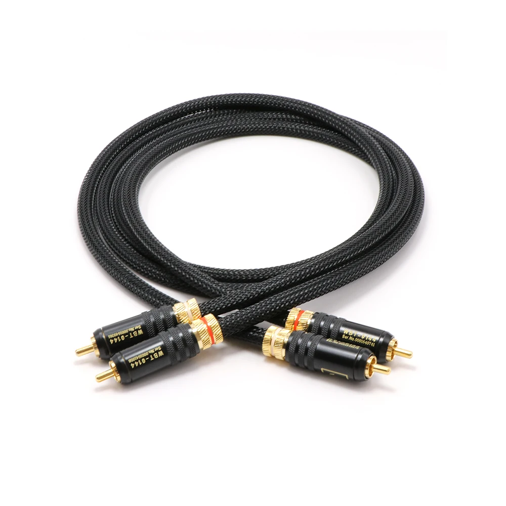 SQ 88B G5 с серебряным покрытием соединительный кабель WBT 0144 разъем RCA разъем|Кабели
