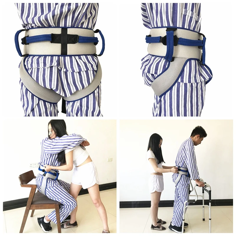 Auxiliary Belt Practical Standing Walking Assistant Rehabilitation Belt For Stroke Hemiplegia Patient Lower Limb Professional