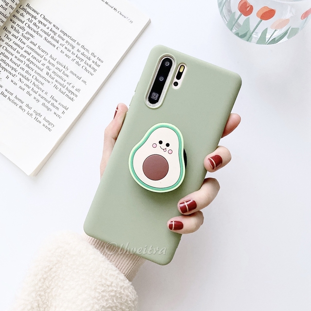Cartoon Phone Holder Case For Xiaomi Redmi Note 8 9 Pro 7 9S 8T Cover Soft Silicone TPU Stand Case For Xiaomi Redmi 10X 8A 7A