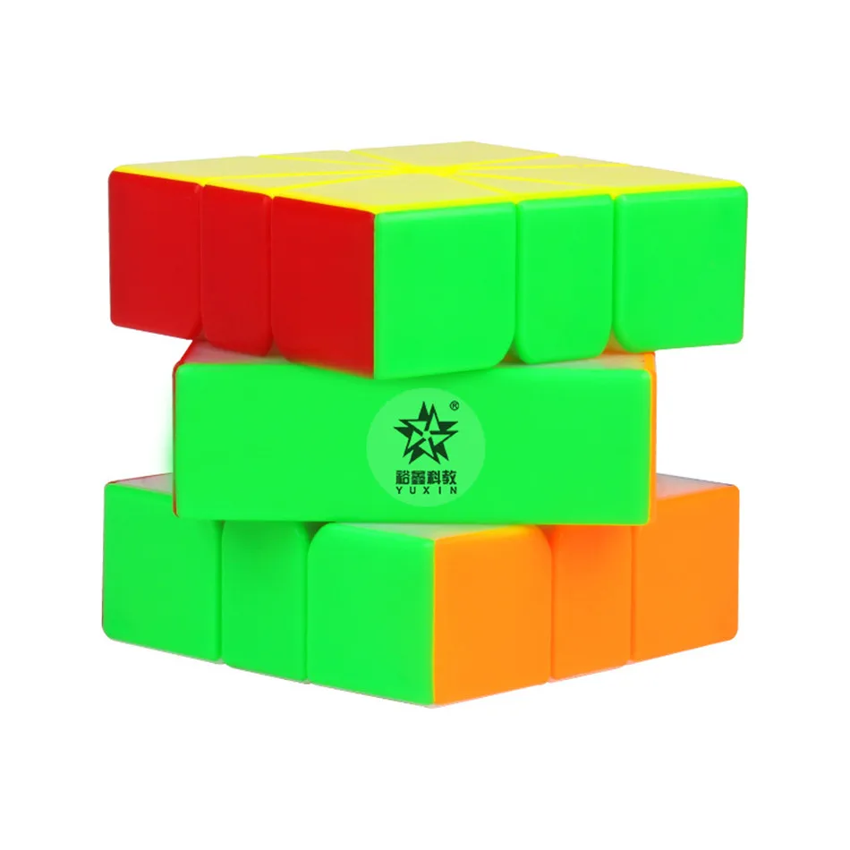 Yuxin немного волшебства Square One 3x3x3 Магнитная SQ1 магический куб цветной квадратный 1