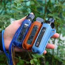 Кожаный ремешок ручной работы для VOOPOO VINCI/VINCI R Vape Kit аксессуары для электронных сигарет VOOPOO VINCI кожаный защитный чехол