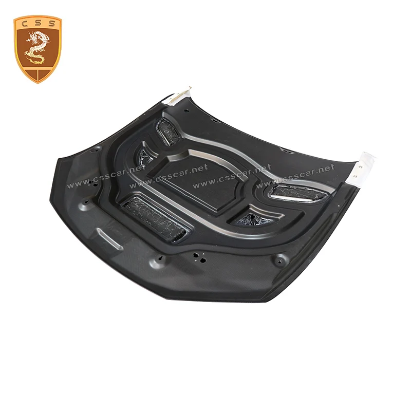 Сухой углеродное волокно передняя крышка двигателя капот для Maserati Levante